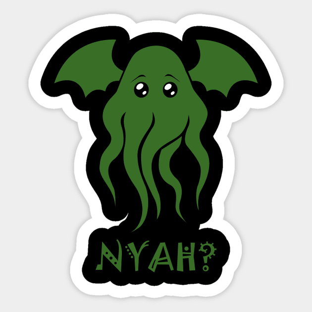 The Call of Nyah Sticker by AlexMill